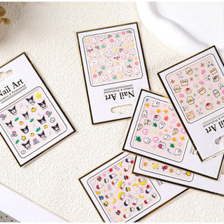 RM3 Murah 5D embossed children's nail stickers | 5D Embossed RM3 – SatuLand KL