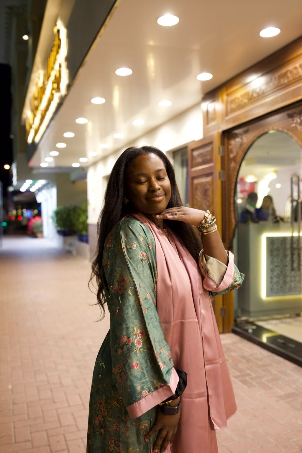 LENA - MONAA ABAYA IN PINK