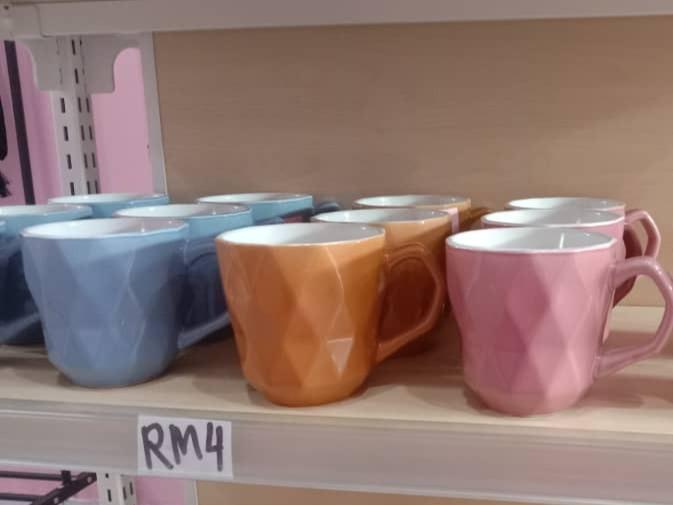 RM4 Murah Colored Glaze ceramic cup (random color) | Colored Glaze ceramic cup (random color) RM4 – SatuLand KL