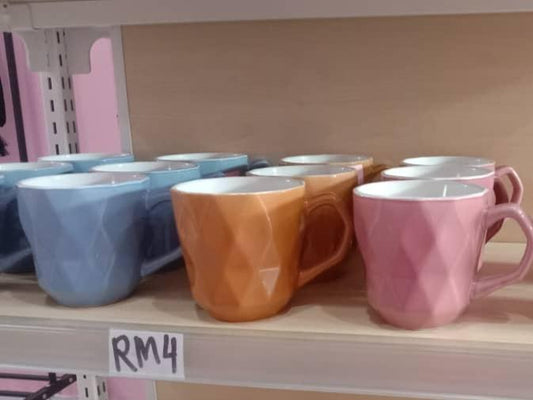 RM4 Murah Colored Glaze ceramic cup (random color) | Colored Glaze ceramic cup (random color) RM4 – SatuLand KL