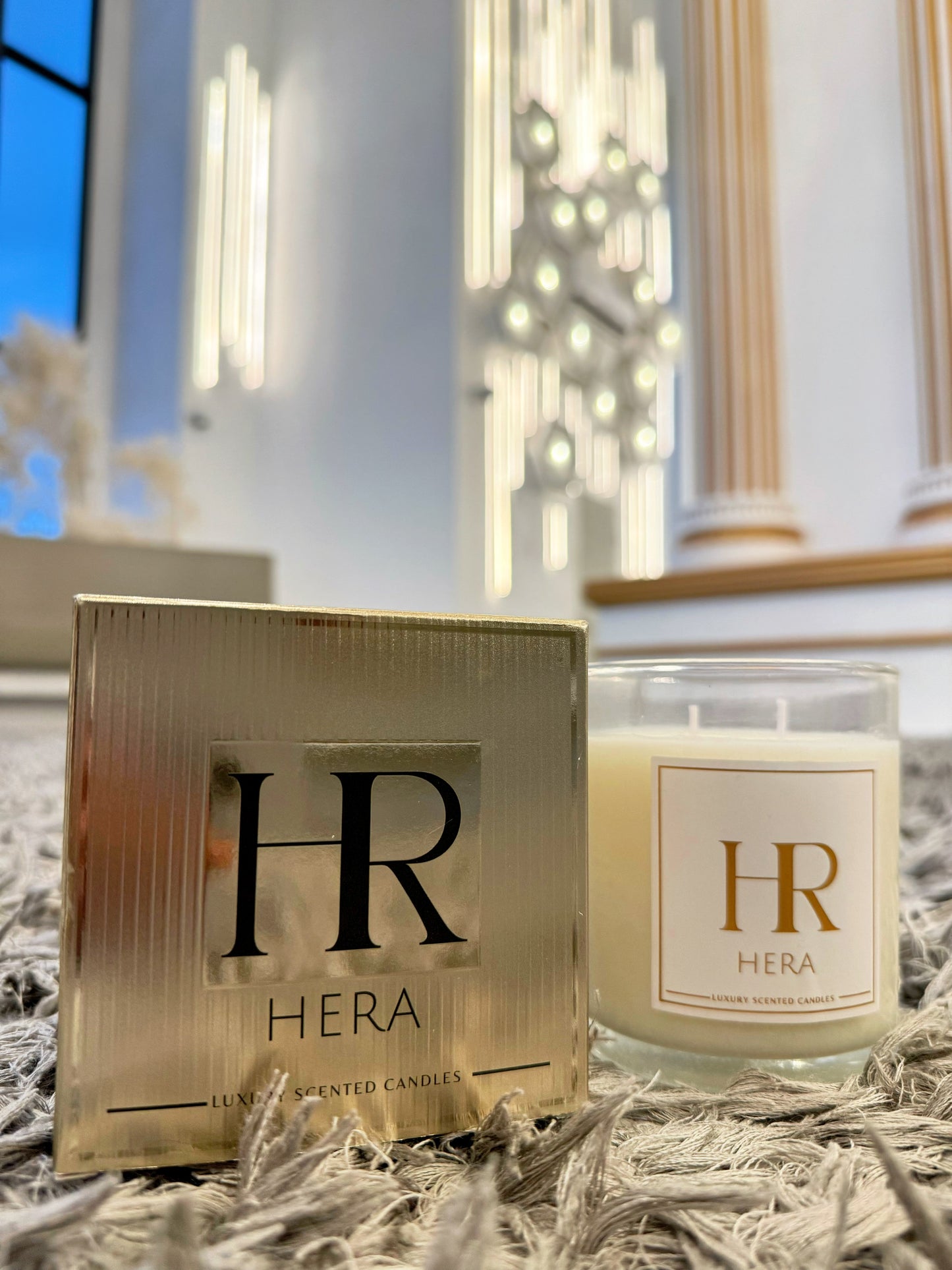 HERA LUXURY OUD SCENTED CANDLES 300G