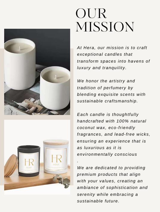 HERA LUXURY OUD SCENTED CANDLES 100G