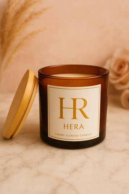 HERA LUXURY OUD SCENTED CANDLES 100G