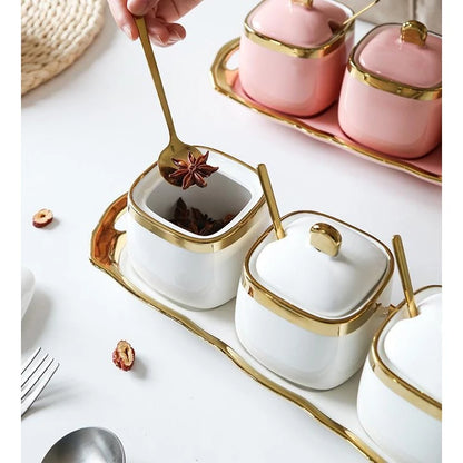 RM69 Murah Xxl Heavy Gold Set | Xxl Heavy Gold Set Nordic Luxury Spice Jar Kitchenware RM99 – SatuLand KL (Emerald Green)