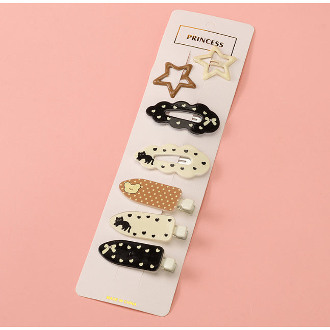 RM3 Murah Bag Color Printed baby hair clip set | Bag Color Printed RM3 – SatuLand KL