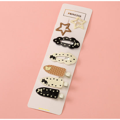 RM3 Murah Bag Color Printed baby hair clip set | Bag Color Printed RM3 – SatuLand KL