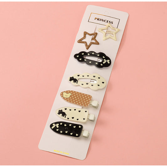 RM3 Murah Bag Color Printed baby hair clip set | Bag Color Printed RM3 – SatuLand KL