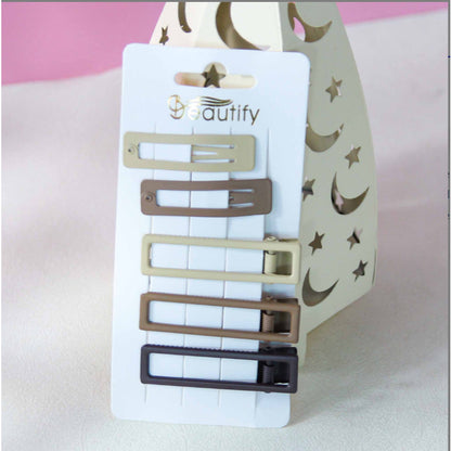 RM3 Murah Brown Bb Hair Clip set | Brown Bb Hair Clip RM3 – SatuLand KL
