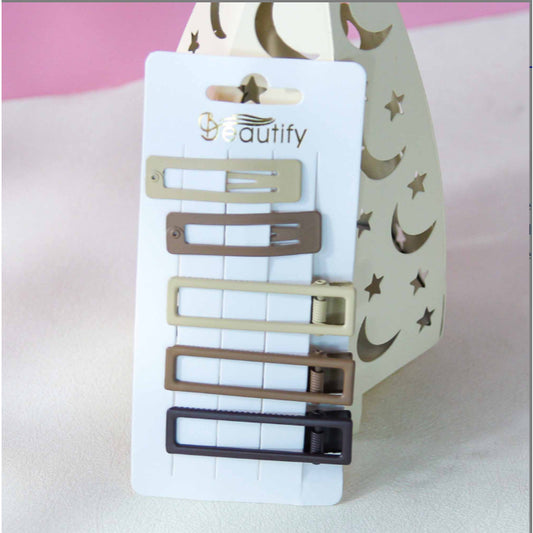 RM3 Murah Brown Bb Hair Clip set | Brown Bb Hair Clip RM3 – SatuLand KL