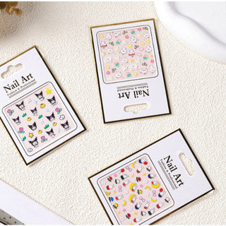 RM3 Murah 5D embossed children's nail stickers | 5D Embossed RM3 – SatuLand KL